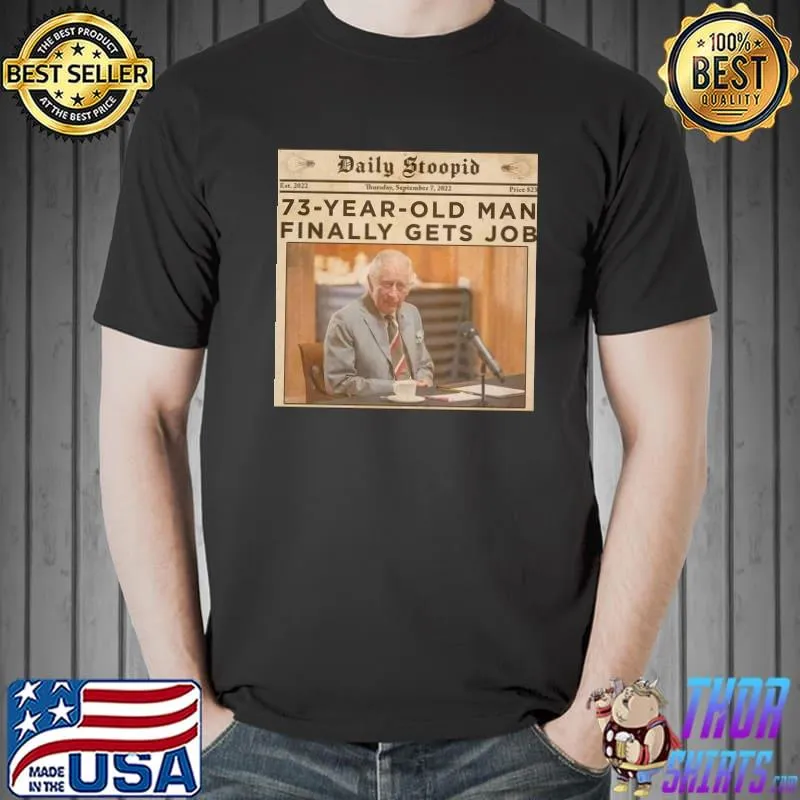 Irish twitter king charles iiI queen elizabeth Classic shirt