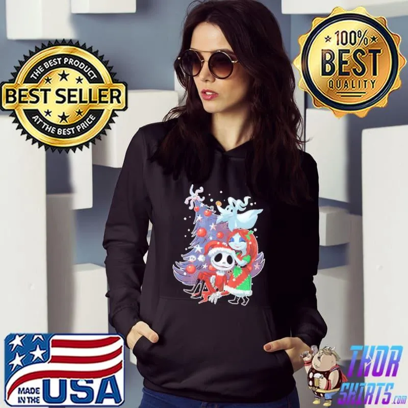 Jack and sally tnbc halloween classic s Hoodie