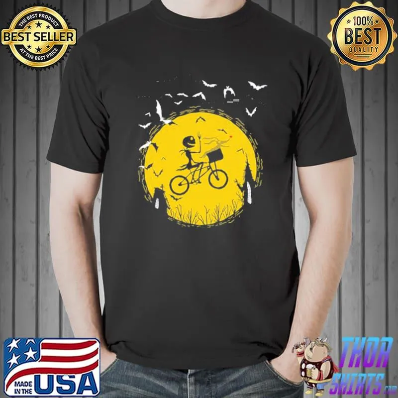 Jack and zero take flight halloween the nightmare before christmas shirt