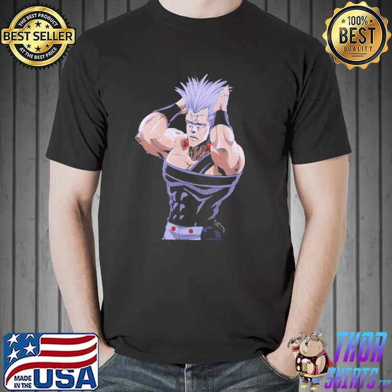 Jean pierre polnareff jojo's bizarre adventure art classic shirt