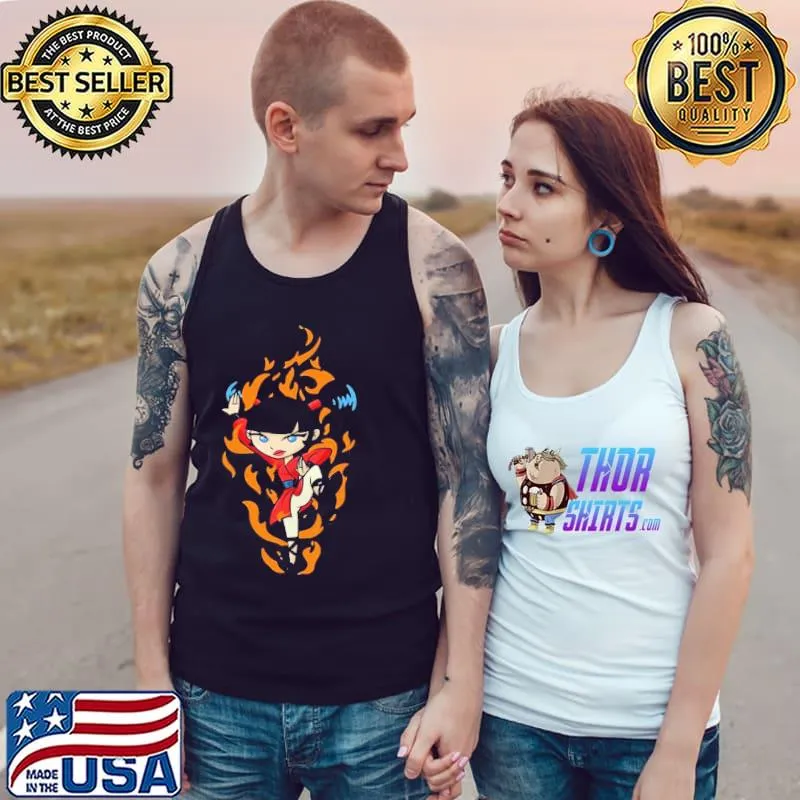 Kimiko xiaolin showdown illustration classic s Tank Top