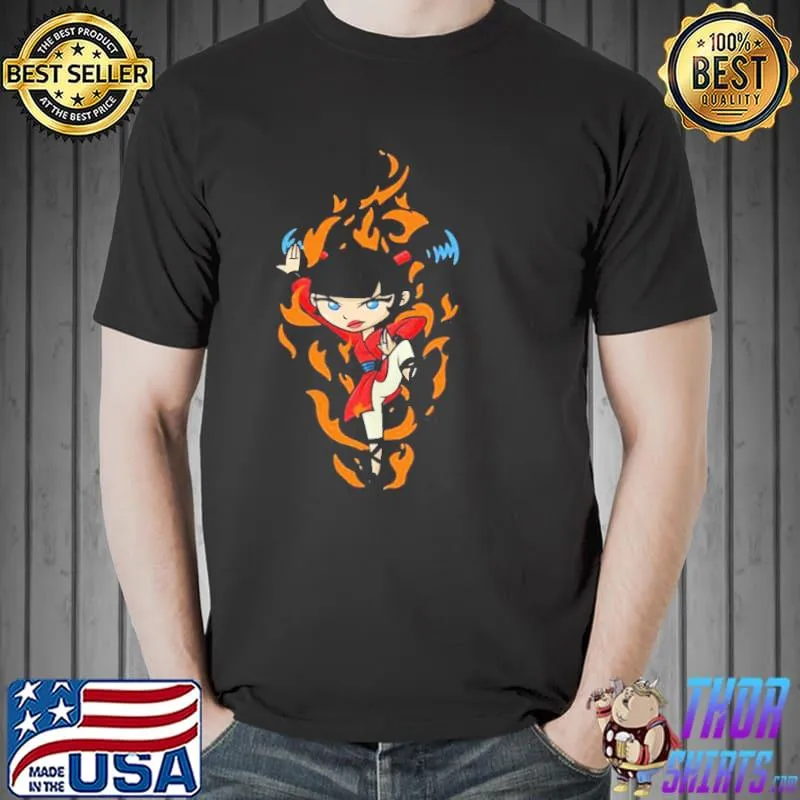 Kimiko xiaolin showdown illustration classic shirt
