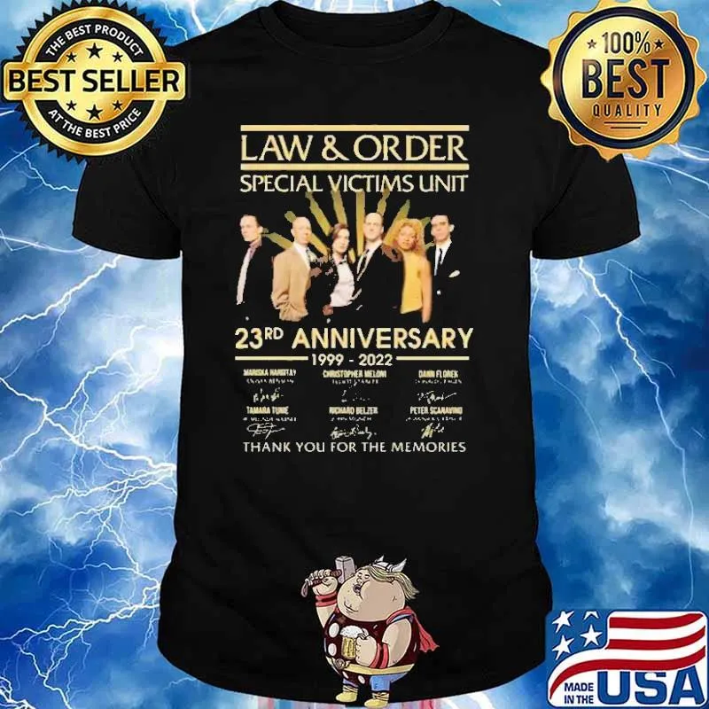 Law And Order Special Victims Unit 23rd Anniversary shirt