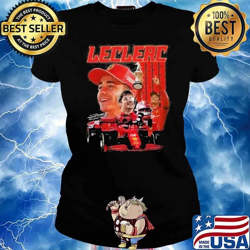 Leclerc Racing Shirt Ladies tee