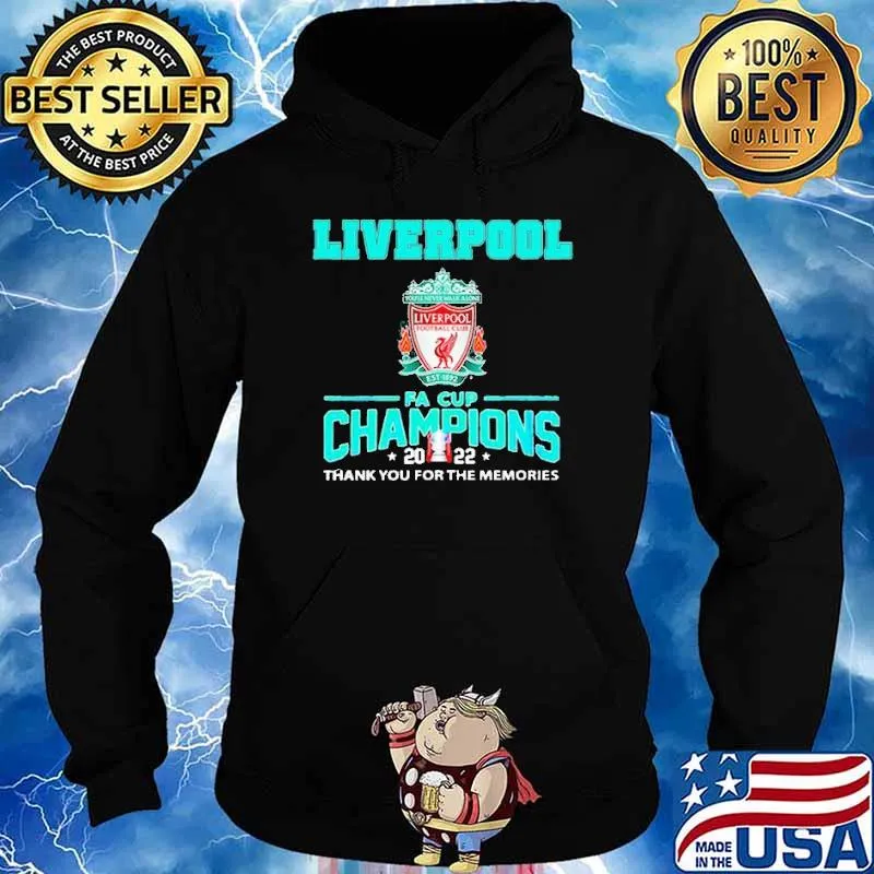 Liverpool FA Cup Champions 2022 Shirt Hoodie