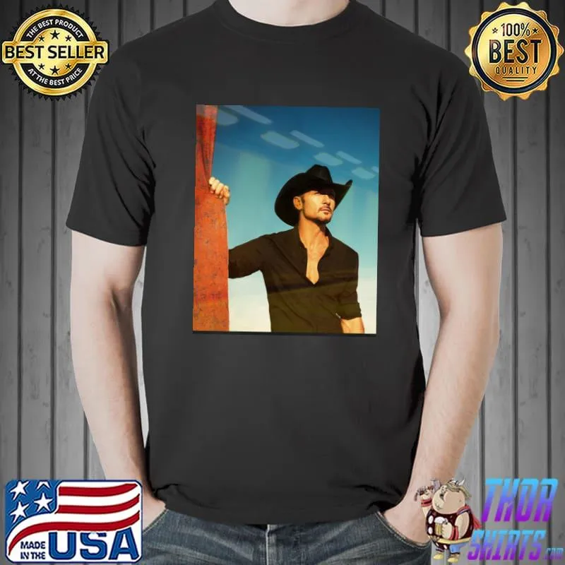 Long think about tim mcgraw design shirt