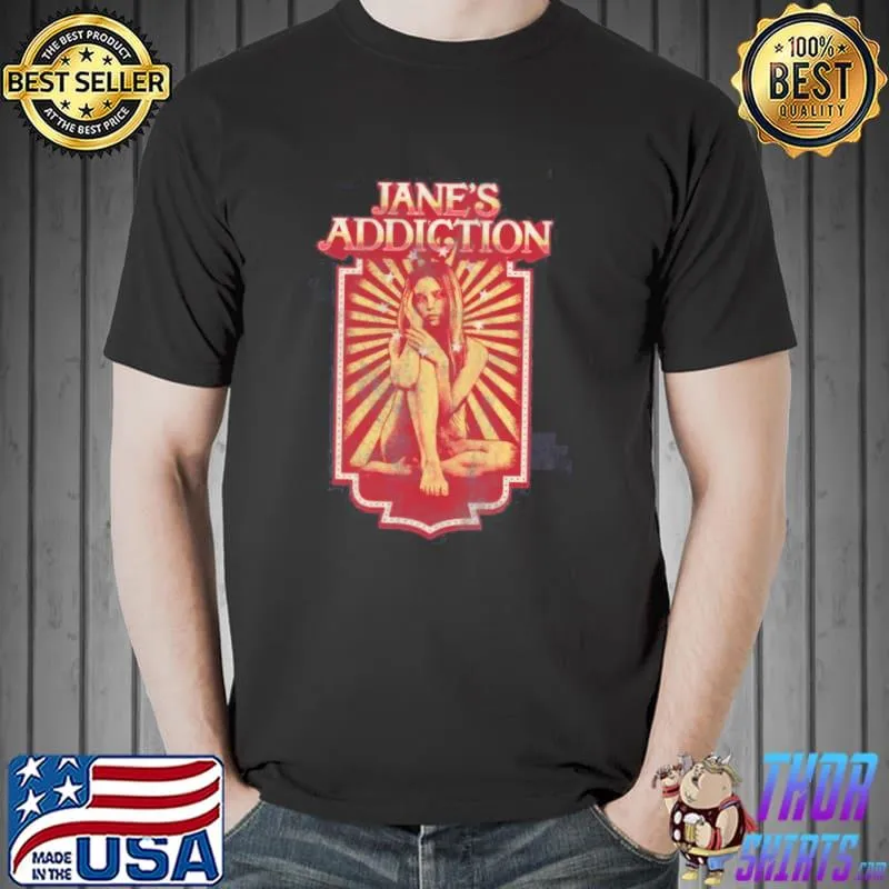 Louder than life teather American industrial rock band heavy label of jane's addict classic shirt