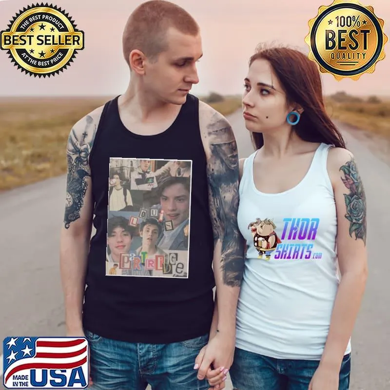 Louis partridge collage s Tank Top
