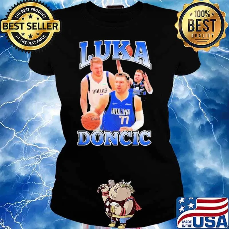 Luka Doncic Dallas Shirt Ladies tee
