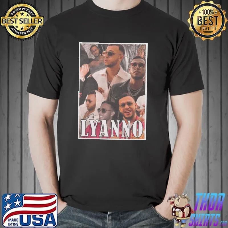 Lyanno collage retro illustration shirt