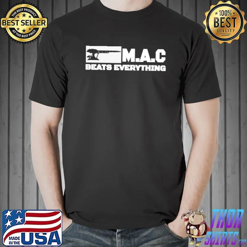 Mac beats everything Ukraine rusia classic shirt