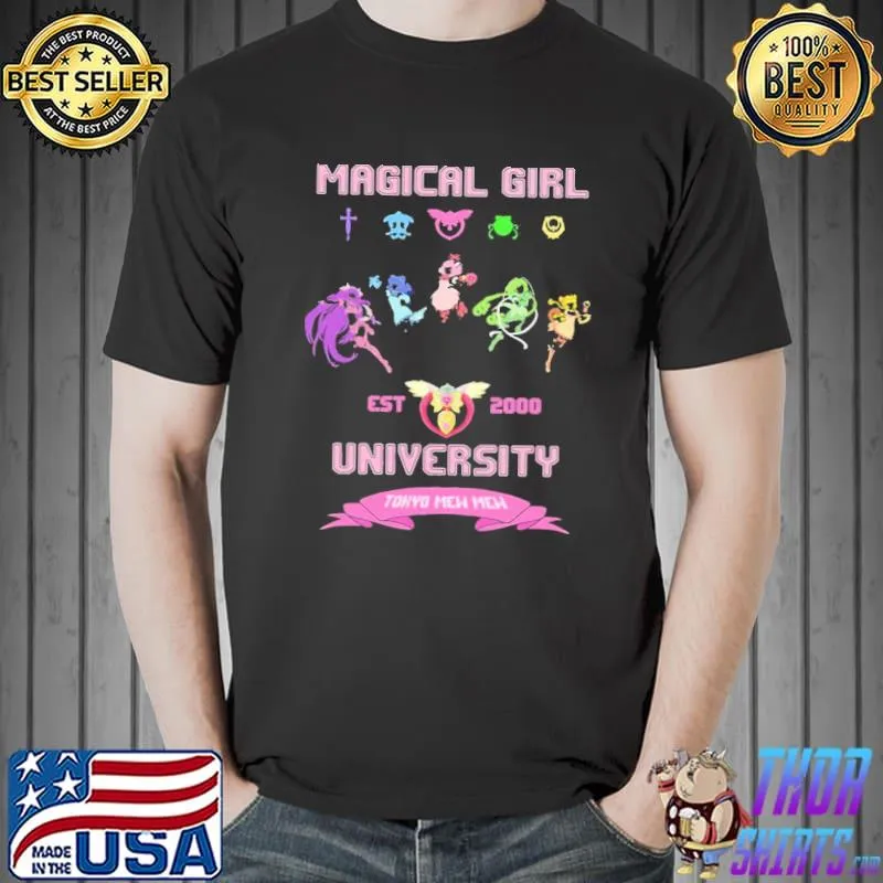 Magical girl university of tokyo mew mew classic shirt