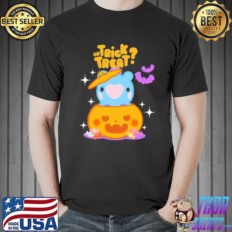 Mang bts bt21 halloween trick or treat mang jhope stan bias classic shirt