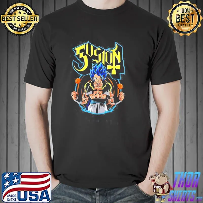 Manga dragon ball z gogeta vintage classic shirt