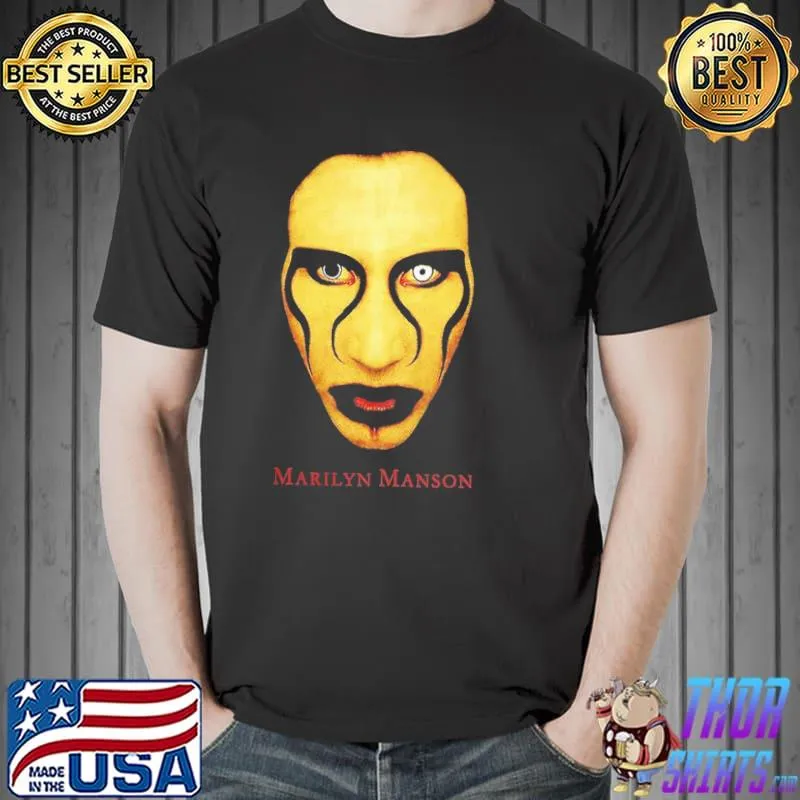 Marilyn manson the pale emperor born villain trending shirt