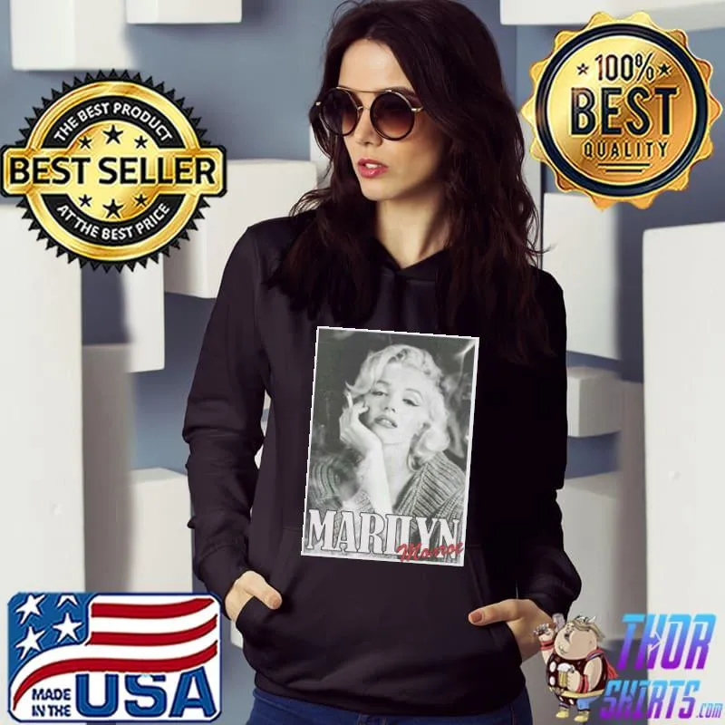 Marilyn monroe smoking collage classic s Hoodie