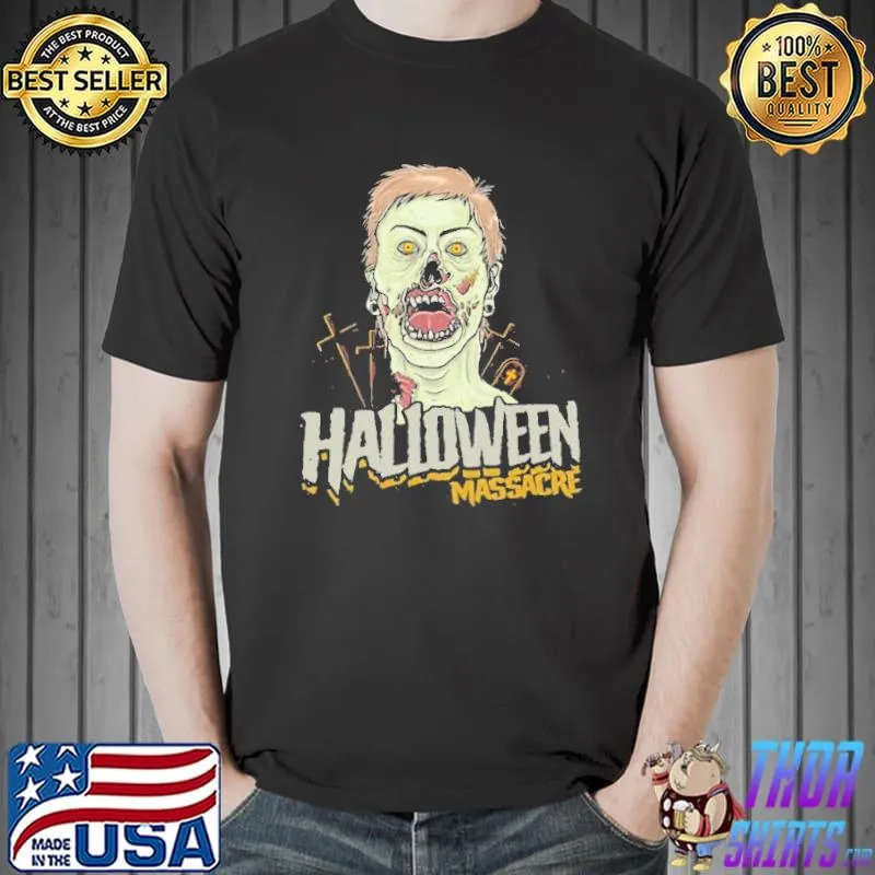 Massacre zombie massacre halloween classic shirt