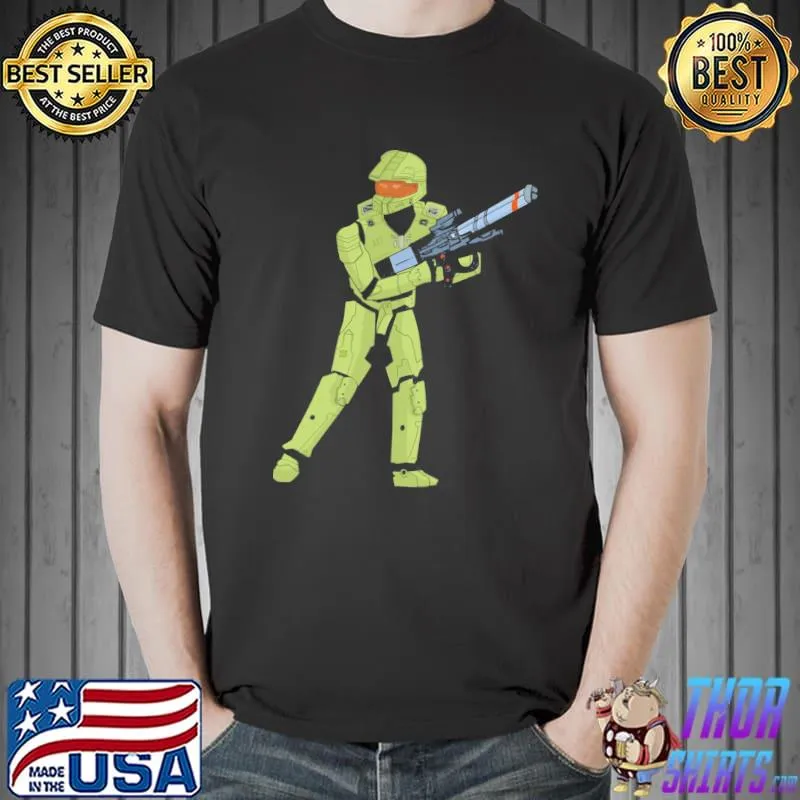 Mater chief design halo 3 halo infinite classic shirt