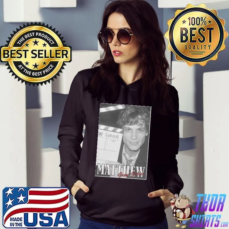 Matthew gray gubler retro illustration s Hoodie