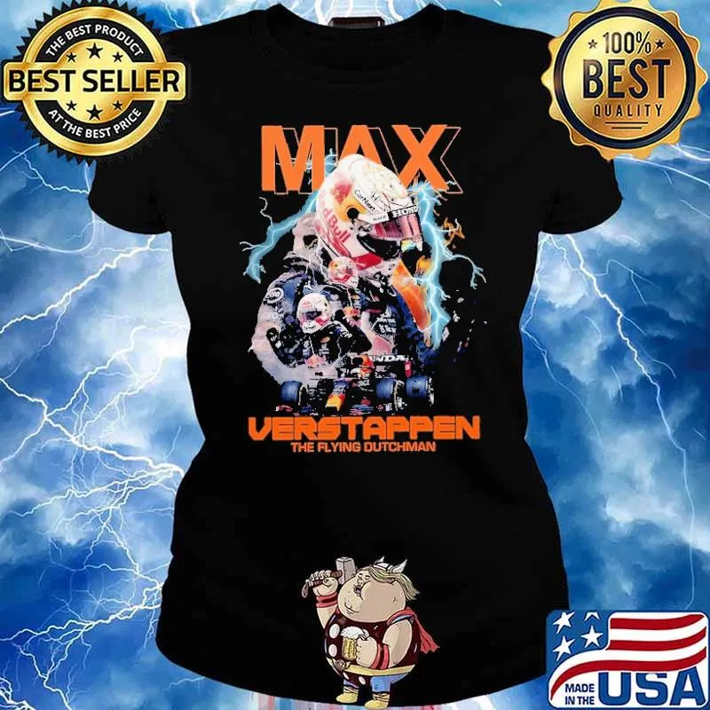 Max Verstappen The Flying Dutchman Shirt Ladies tee