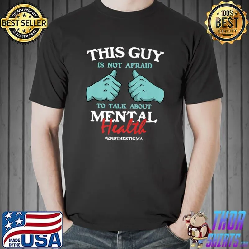 Mens Men's Mental Health Awareness- End The Stigma Premium T-Shirt