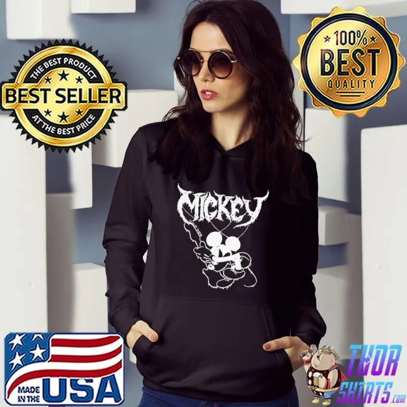 Mickey mouse heavy metal s Hoodie