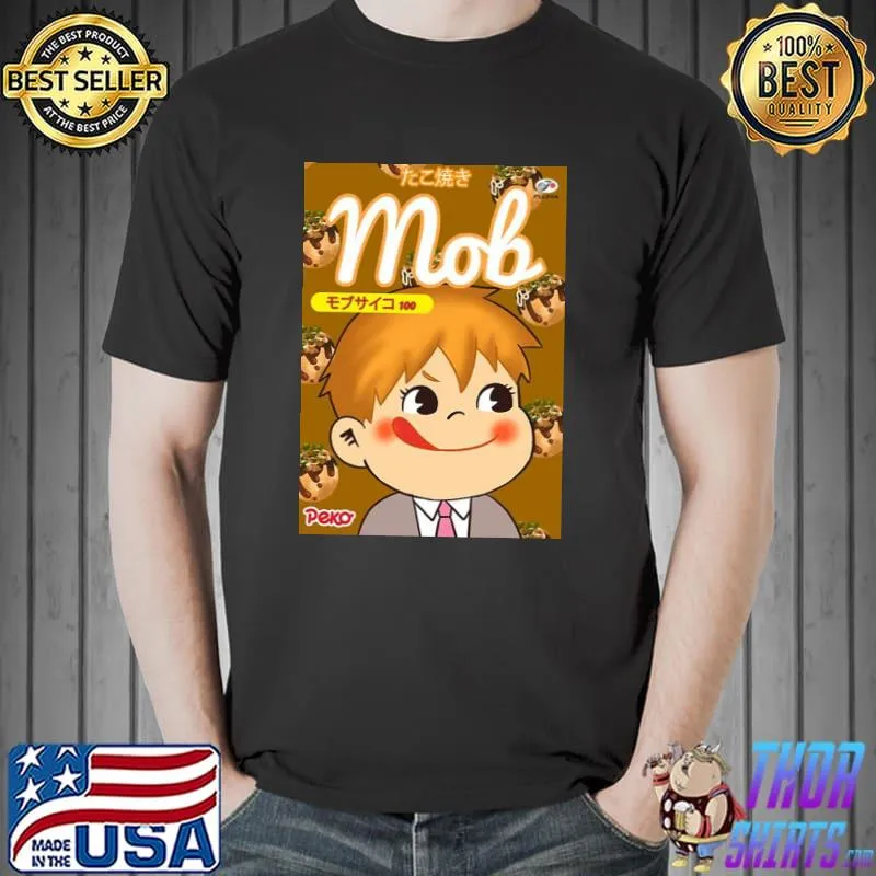 Milky peko reigen takoyakI mob classic shirt