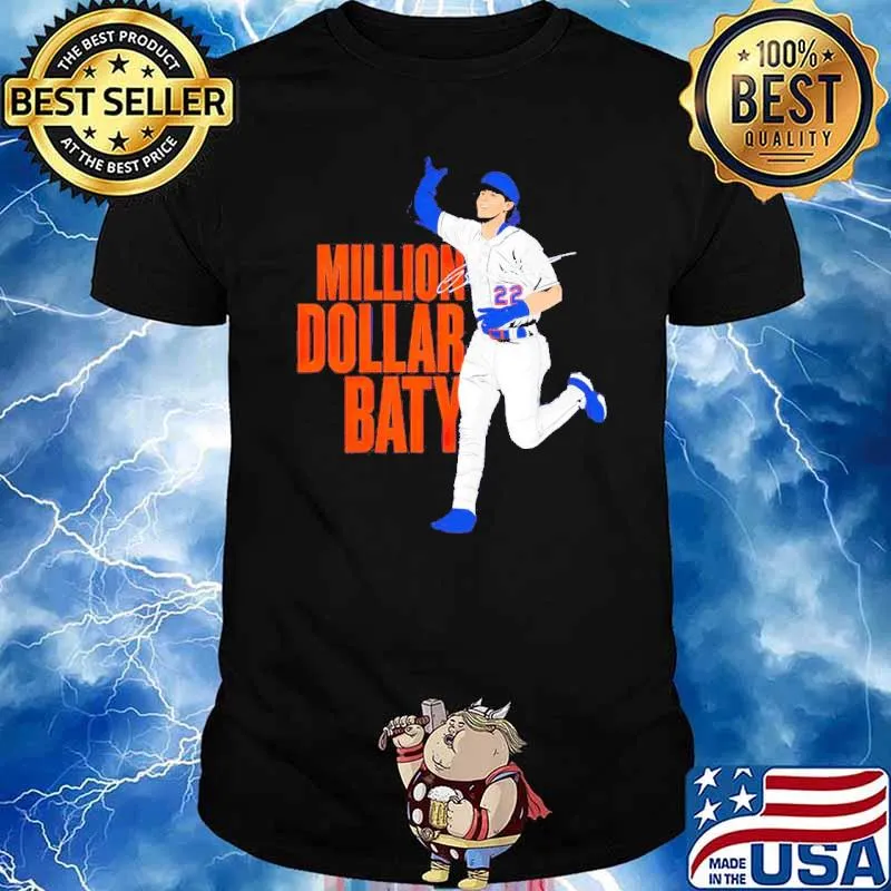 Million dollar brett baty signature shirt