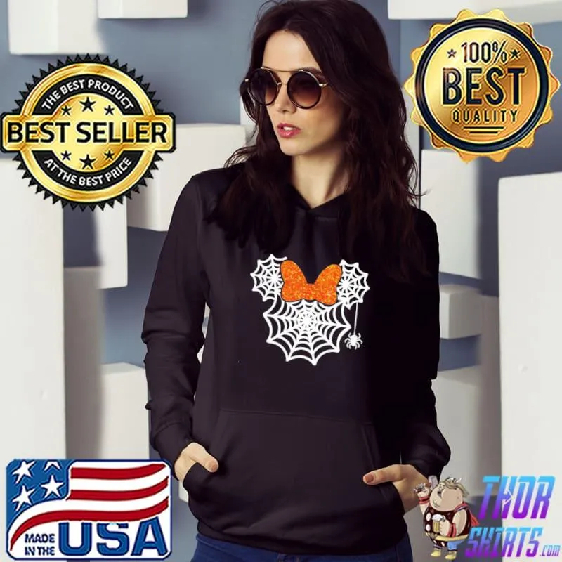 Minnie mouse halloween minnie mouse spider web classic s Hoodie