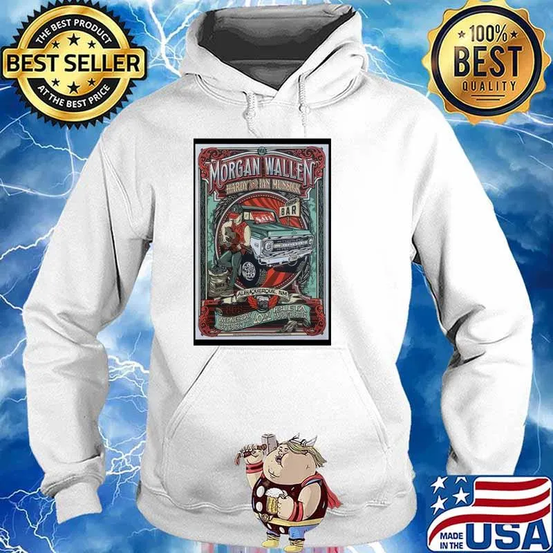 Morgan wallen 2022 tour albuquerque nm poster s Hoodie