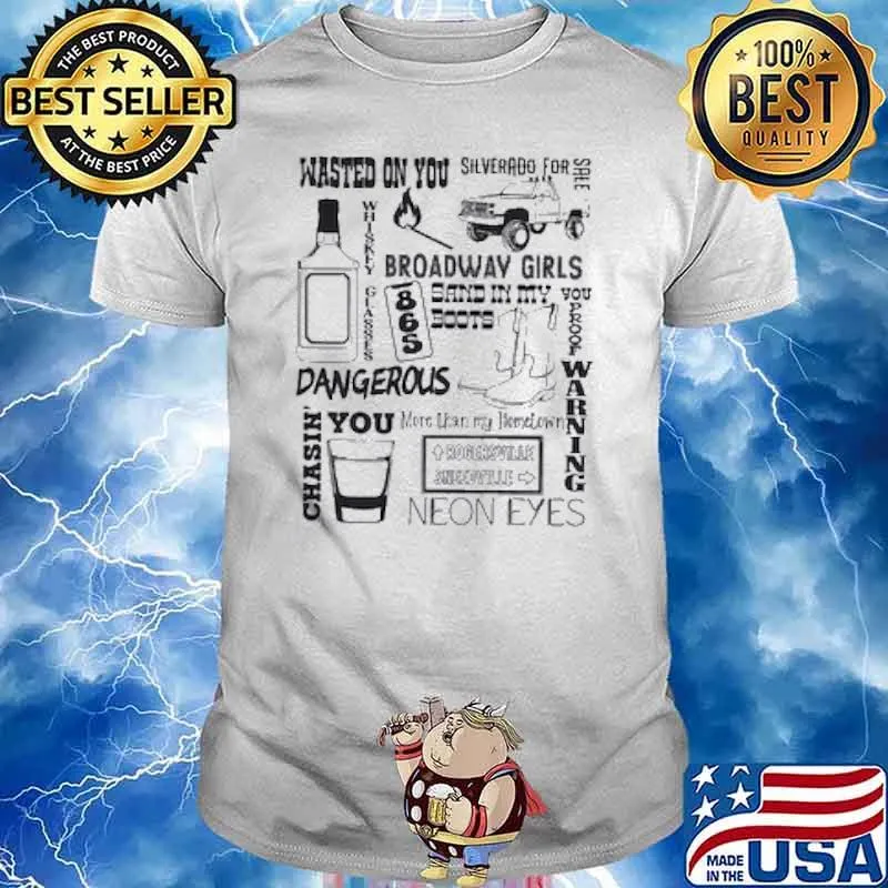 Morgan Wallen Dangerous Wasted On You Album Shirt