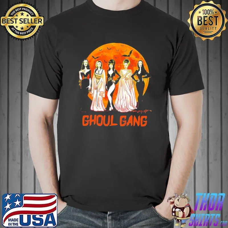 Motherhood ghoul gang halloween shirt