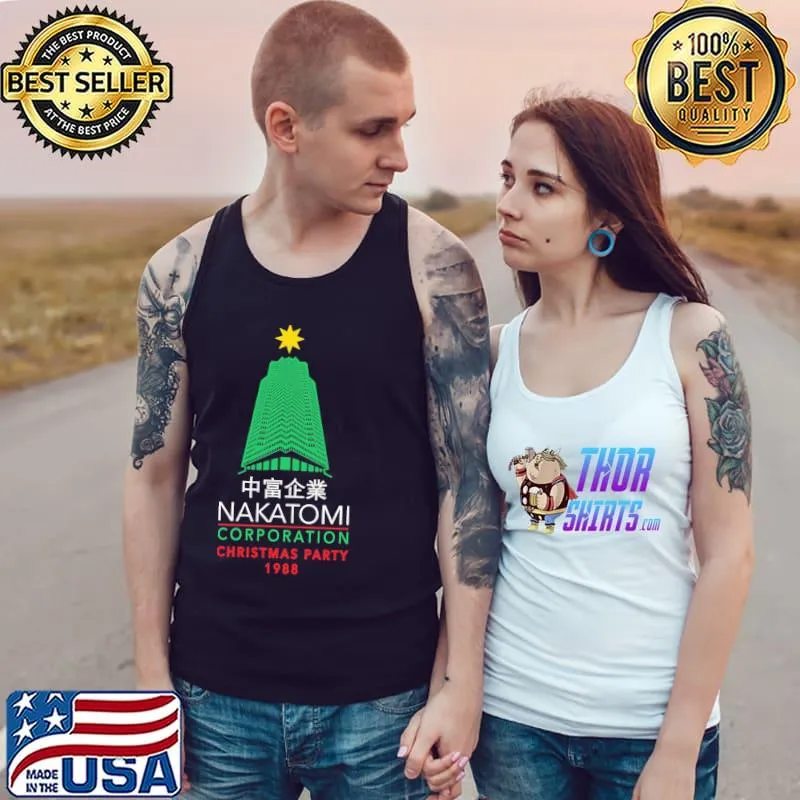 NakatomI corporation christmas party 1988 tower die hard classic s Tank Top
