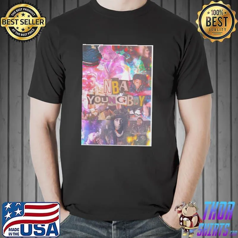 NBA youngboy collage classic shirt