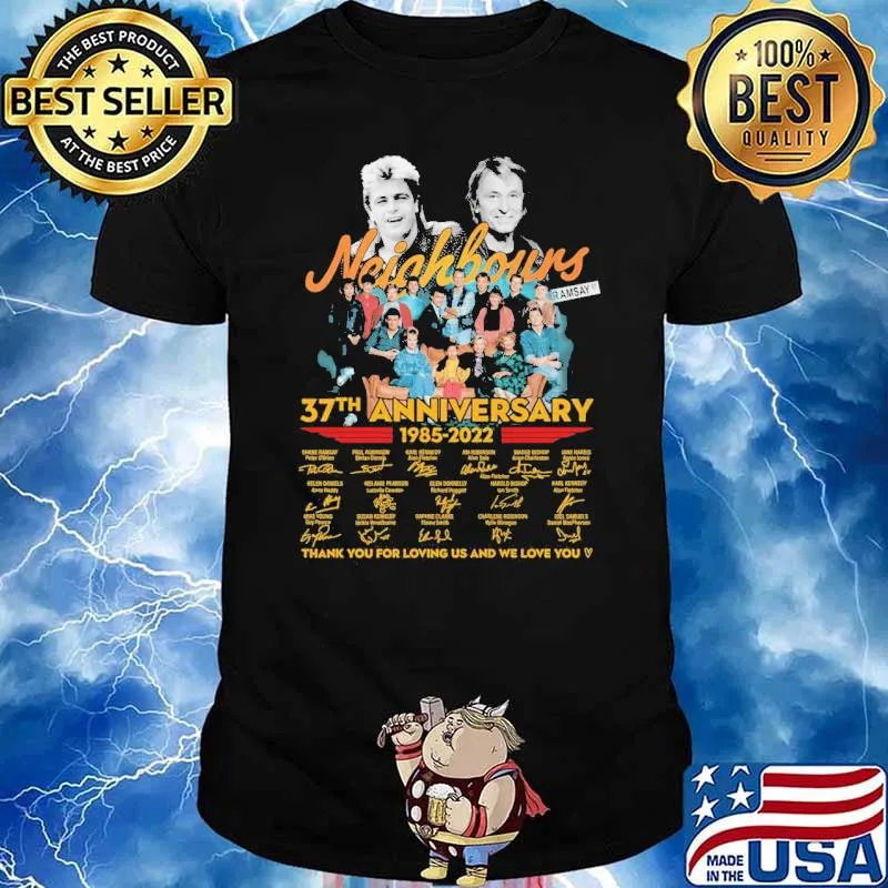 Neighbours 37th Anniversary 1985 2022 Shirt