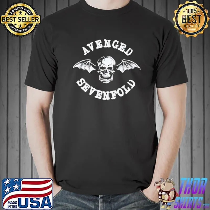 New album cover avenged sevenfold band classic shirt