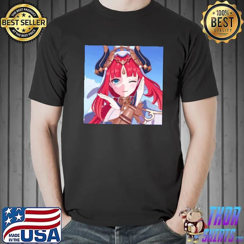 New character genshin impact nilou shirt