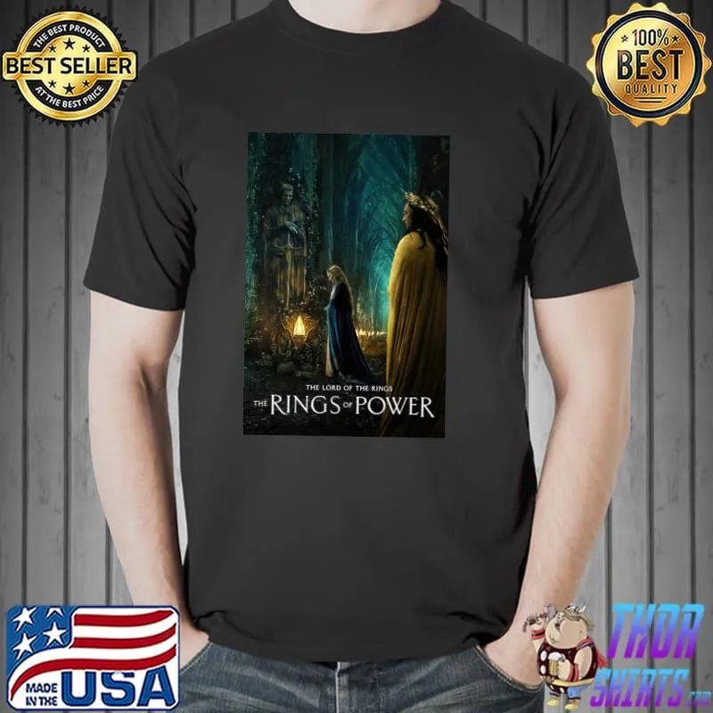 New the lord of the rings the rings of power design classic shirt