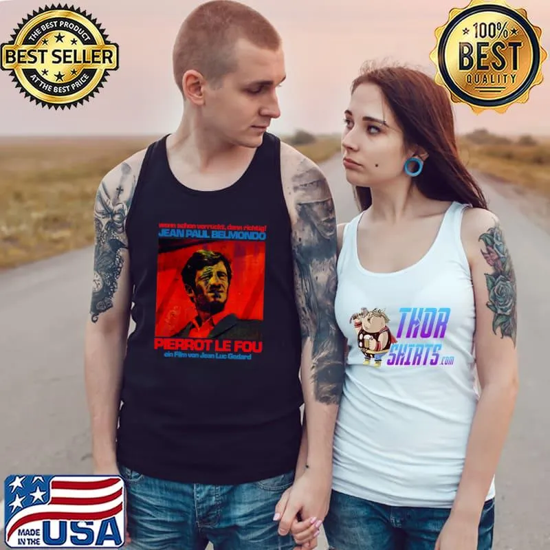 Nice movie jean paul belmondo pierrot le fou T-Shirt Tank Top
