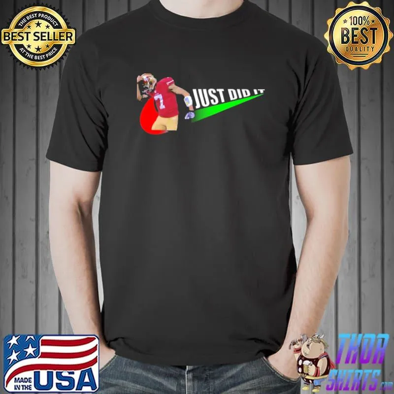 Nike logo x colin kaepernick just did it classic shirt