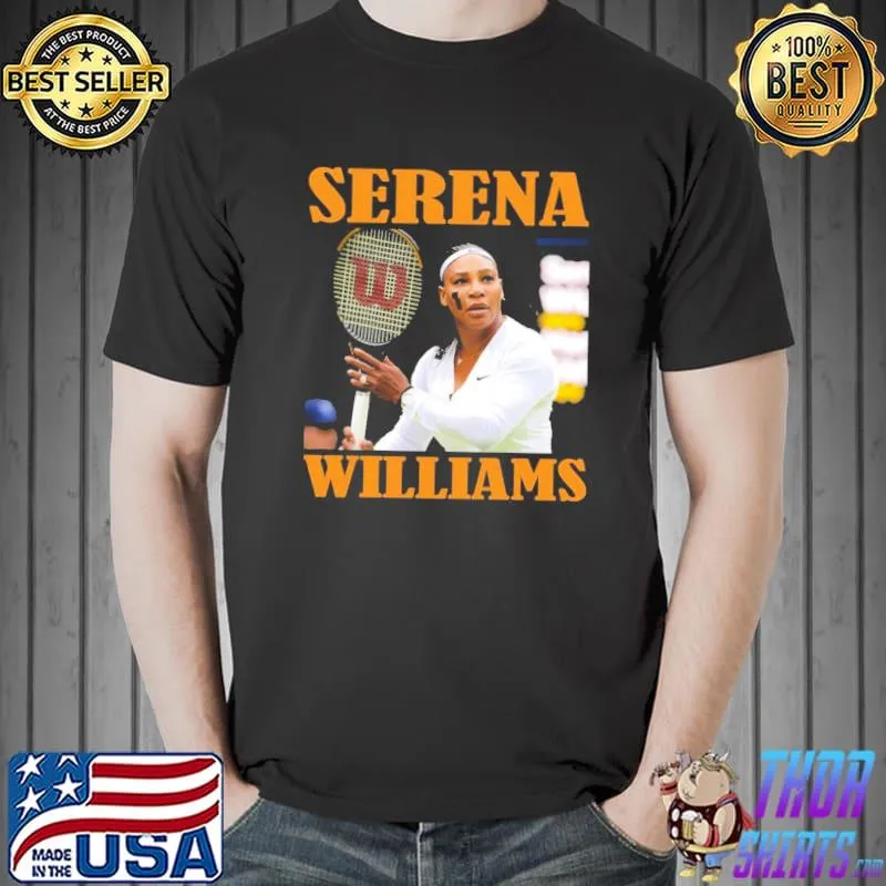 No 1 women's tennis association serena williams classic shirt
