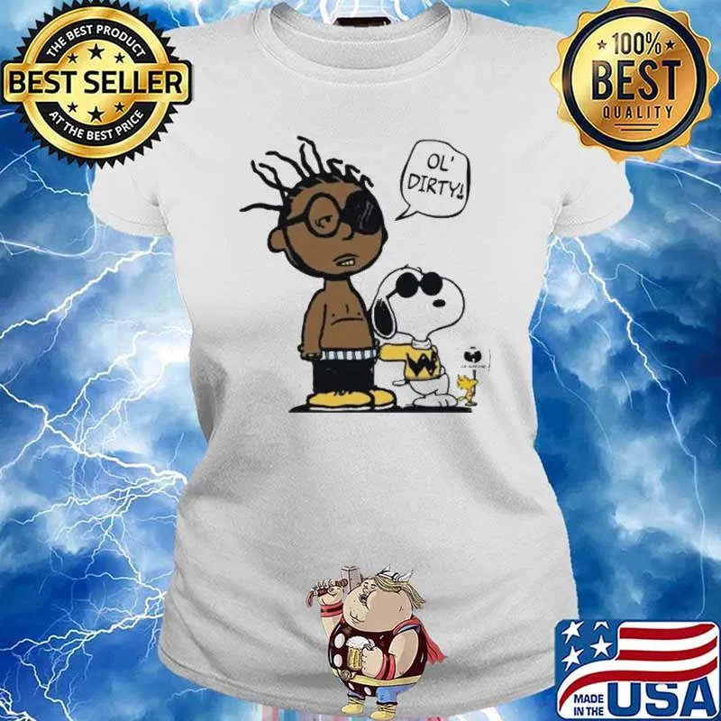 Ol' Dirty Snoopy Shirt Ladies tee