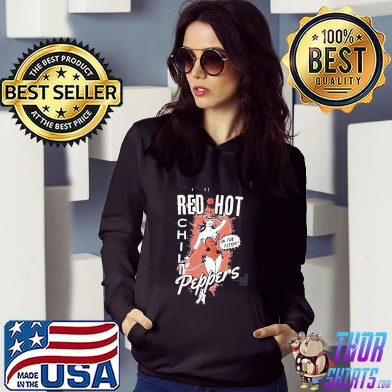 One red hot flesh red hot chilI peppers CLASSIC s Hoodie