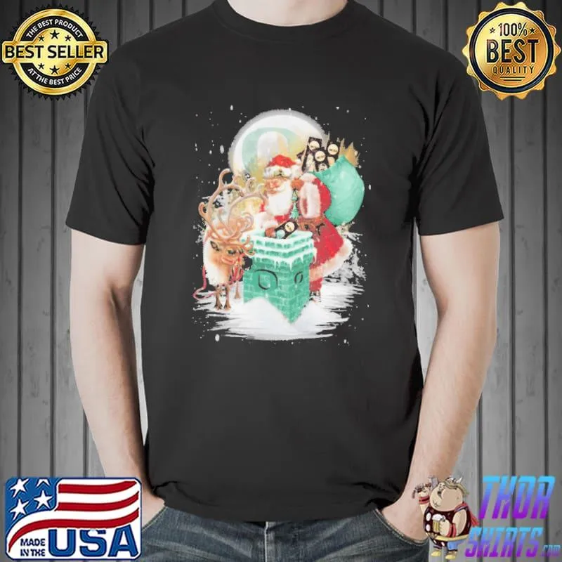 Oregon ducks Football merry christmas santa claus gift Oregon ducks shirt