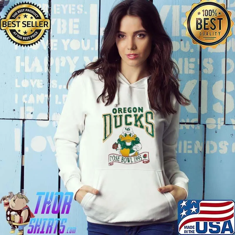 Oregon ducks rose bowl 1995 Oregon ducks classic s Hoodie