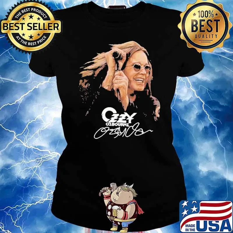 Ozzy Ozbourne Shirt Ladies tee