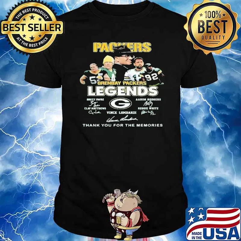 Packers Grenbay Packers Thank You For The Memories Shirt