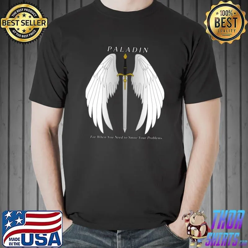 Paladin for when you need to smile your problem wing T-Shirt