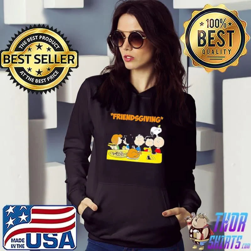 Peanuts thanksgiving friendsgiving Snoopy thanksgivingclassic s Hoodie