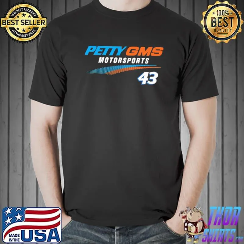 Petty gms motorsports 2022 erik jones 43 shirt